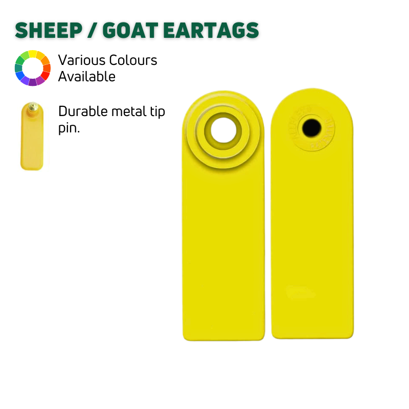 Sheep / Goat Eartags 20 Packs