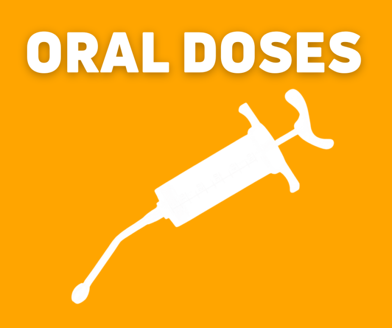 Oral Dose Antibiotics