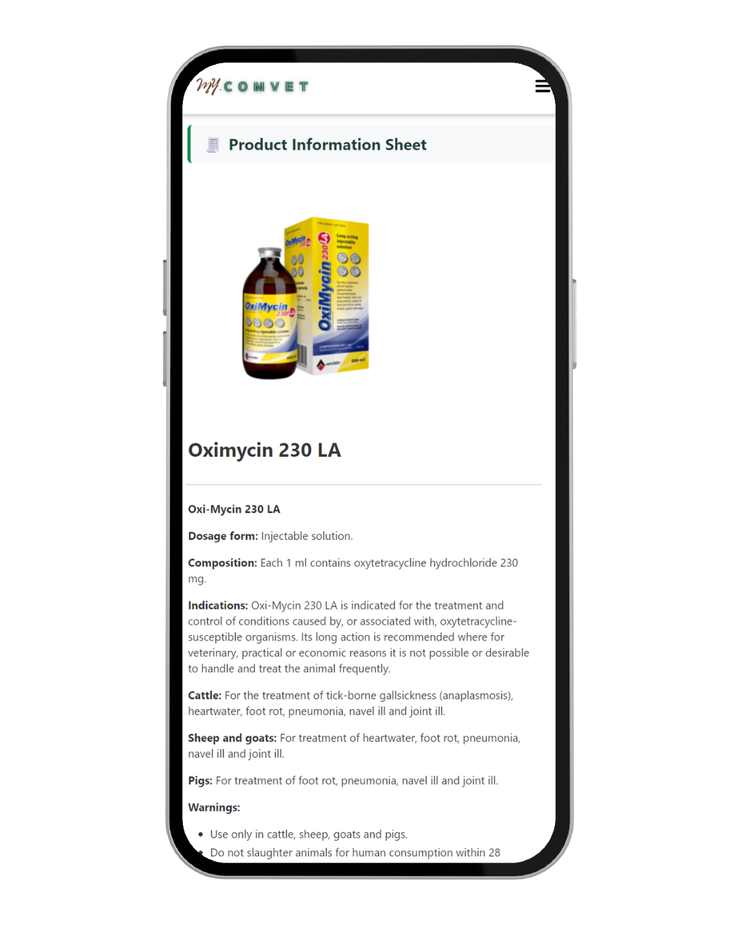 Screenshot of the 'Ask A Vet' feature in My Comvet